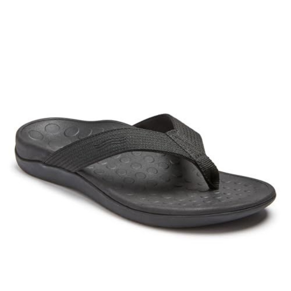 Vionic Flip Flops Unisez Black 6m/7